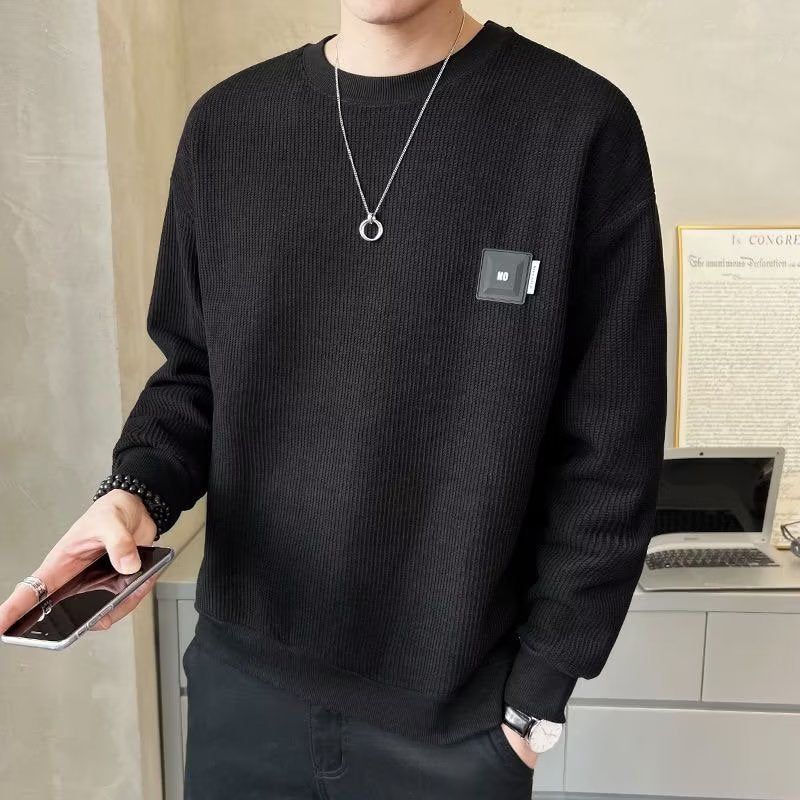 Men's Round-Neck Autumn Long-Sleeve Sweater