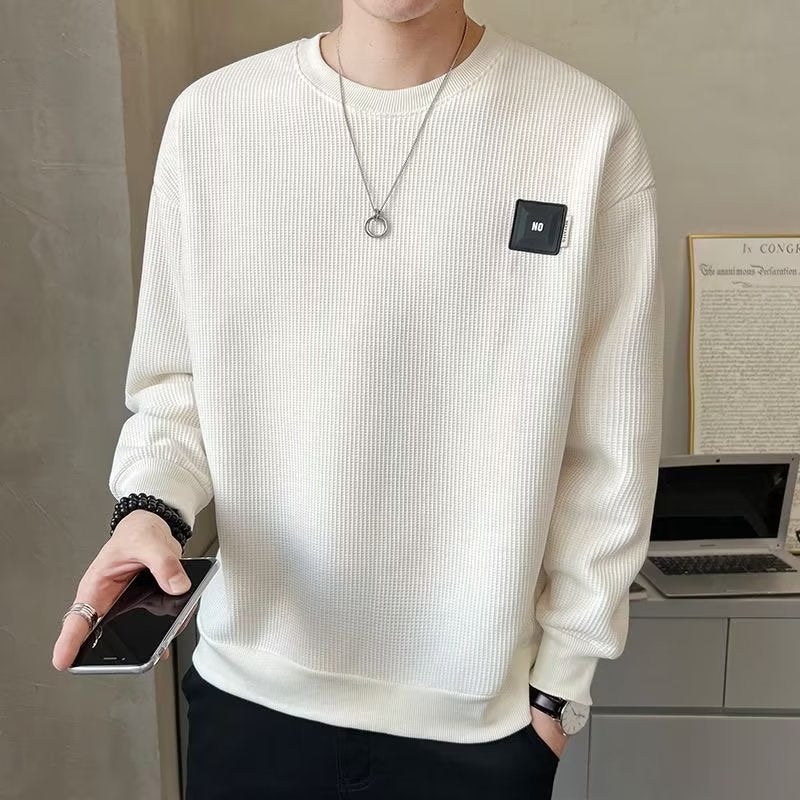 Men's Round-Neck Autumn Long-Sleeve Sweater