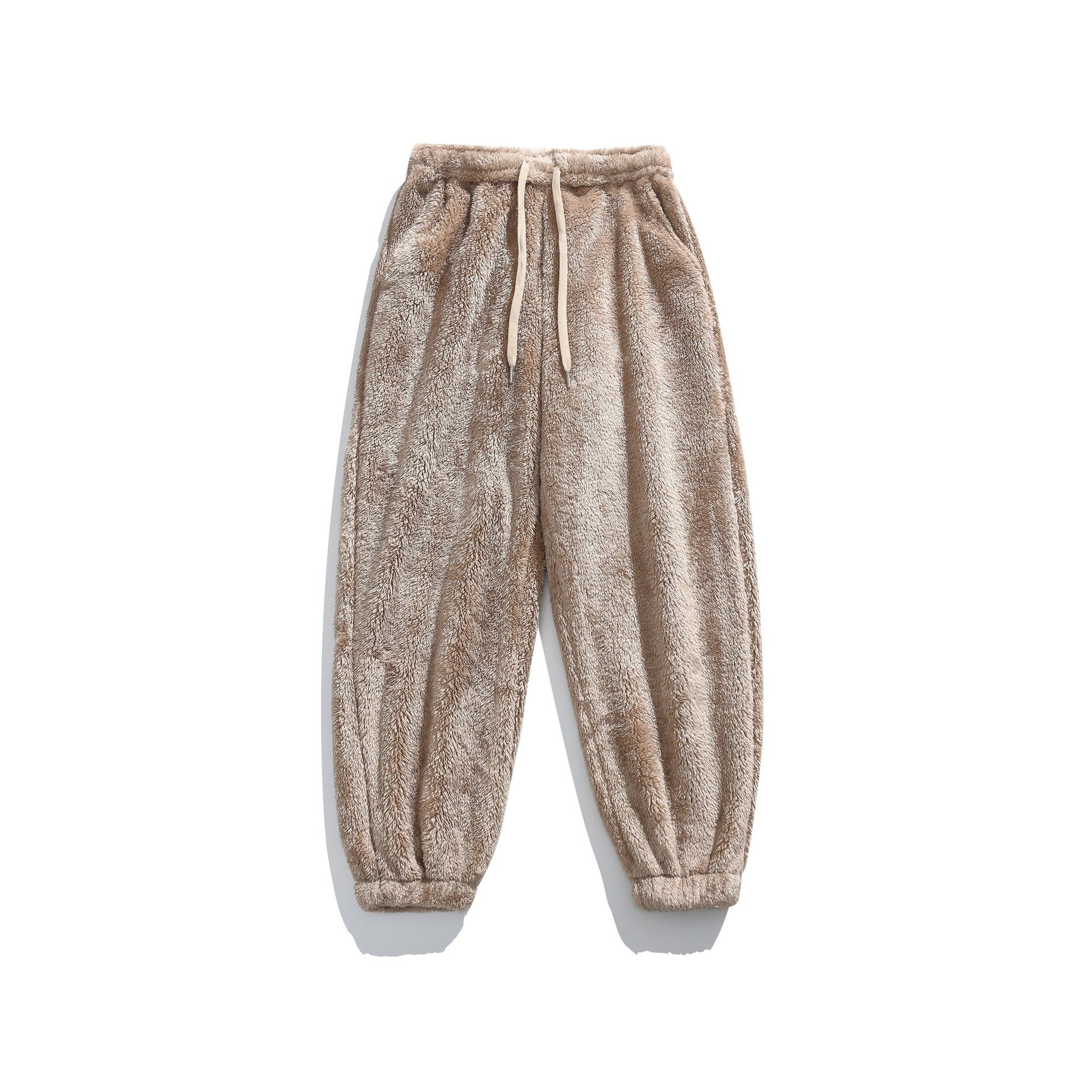 Thickened Hooded Sweatshirt Jacket And Cozy Casual Plush Pants Set