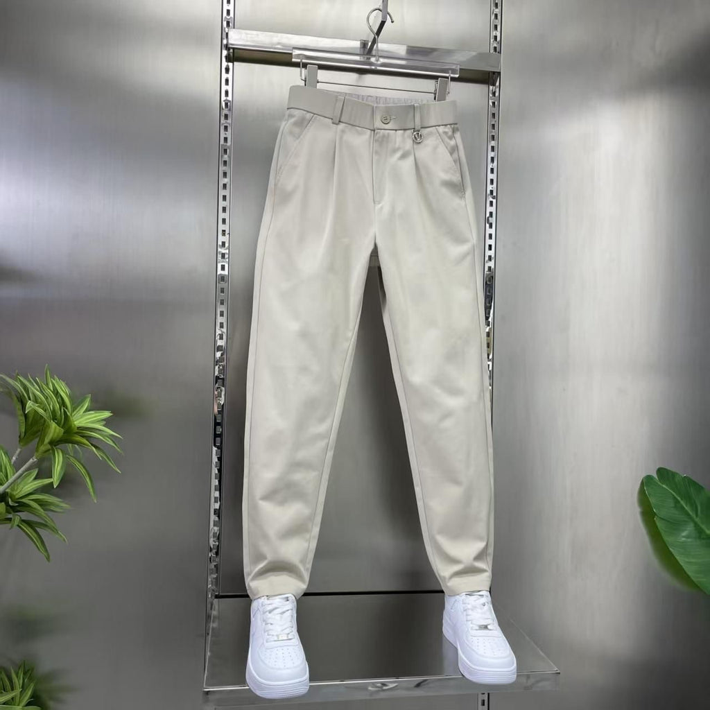 Men's Stretchy Elastic-Waist Casual Pants