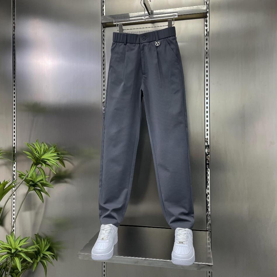 Men's Stretchy Elastic-Waist Casual Pants