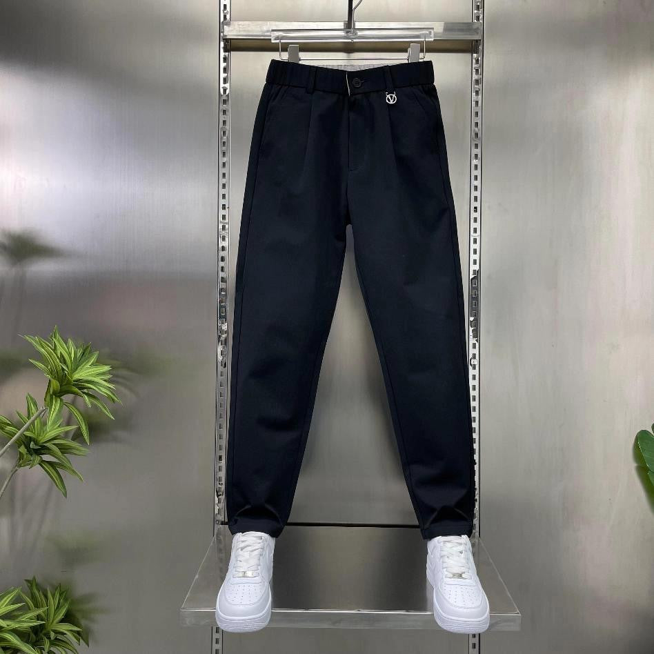 Men's Stretchy Elastic-Waist Casual Pants