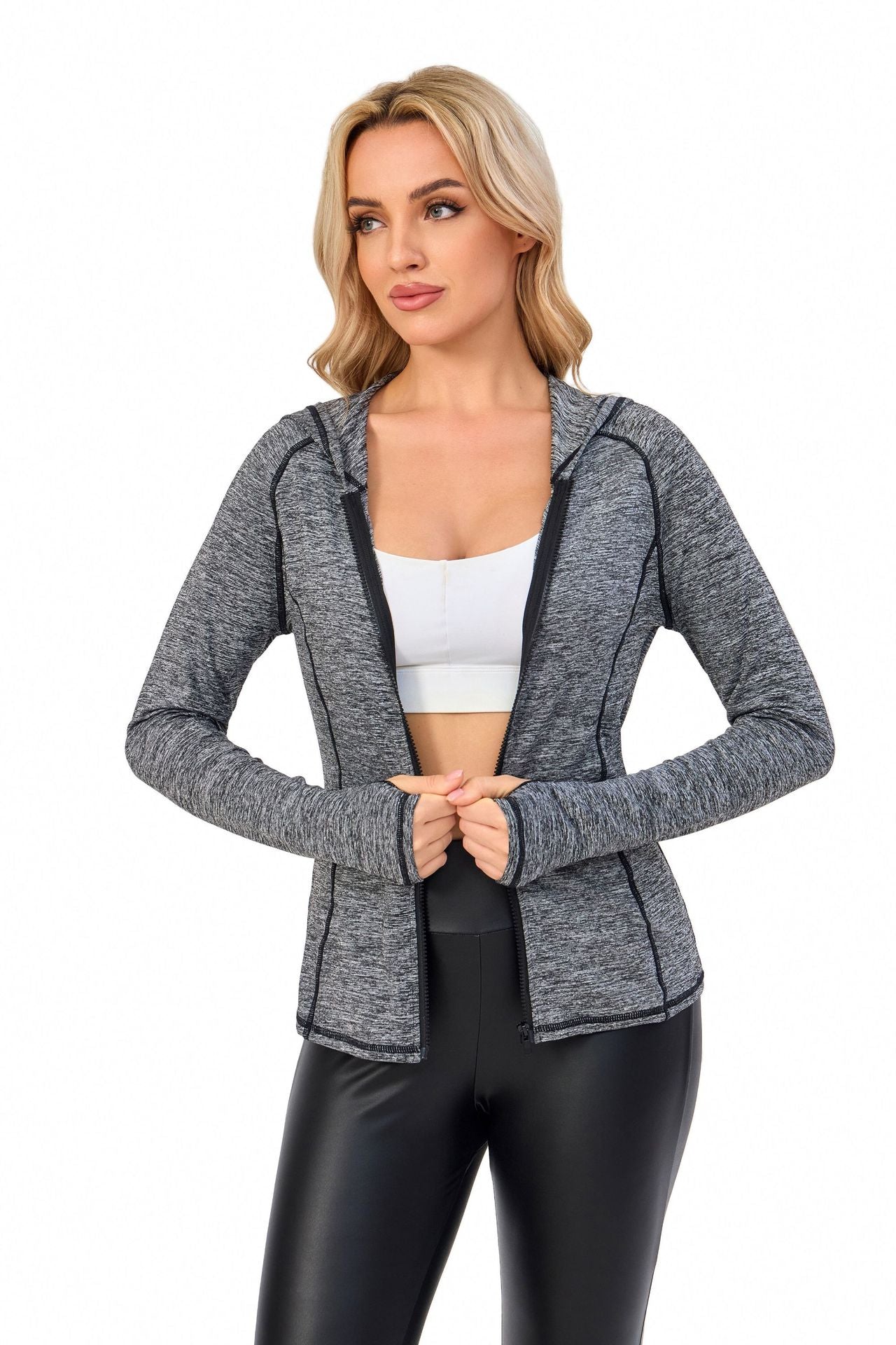 Women's Sports Top Fitness Jacket Women's Quick-drying Yoga Wear