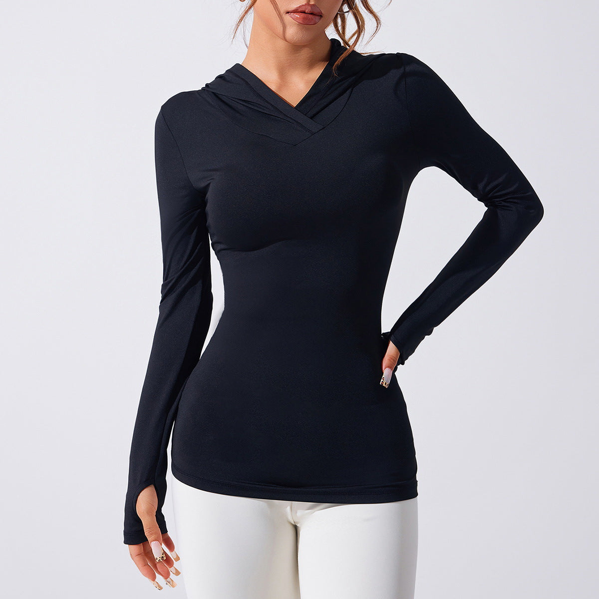 Women's Quick-Drying Yoga Running Hoodie