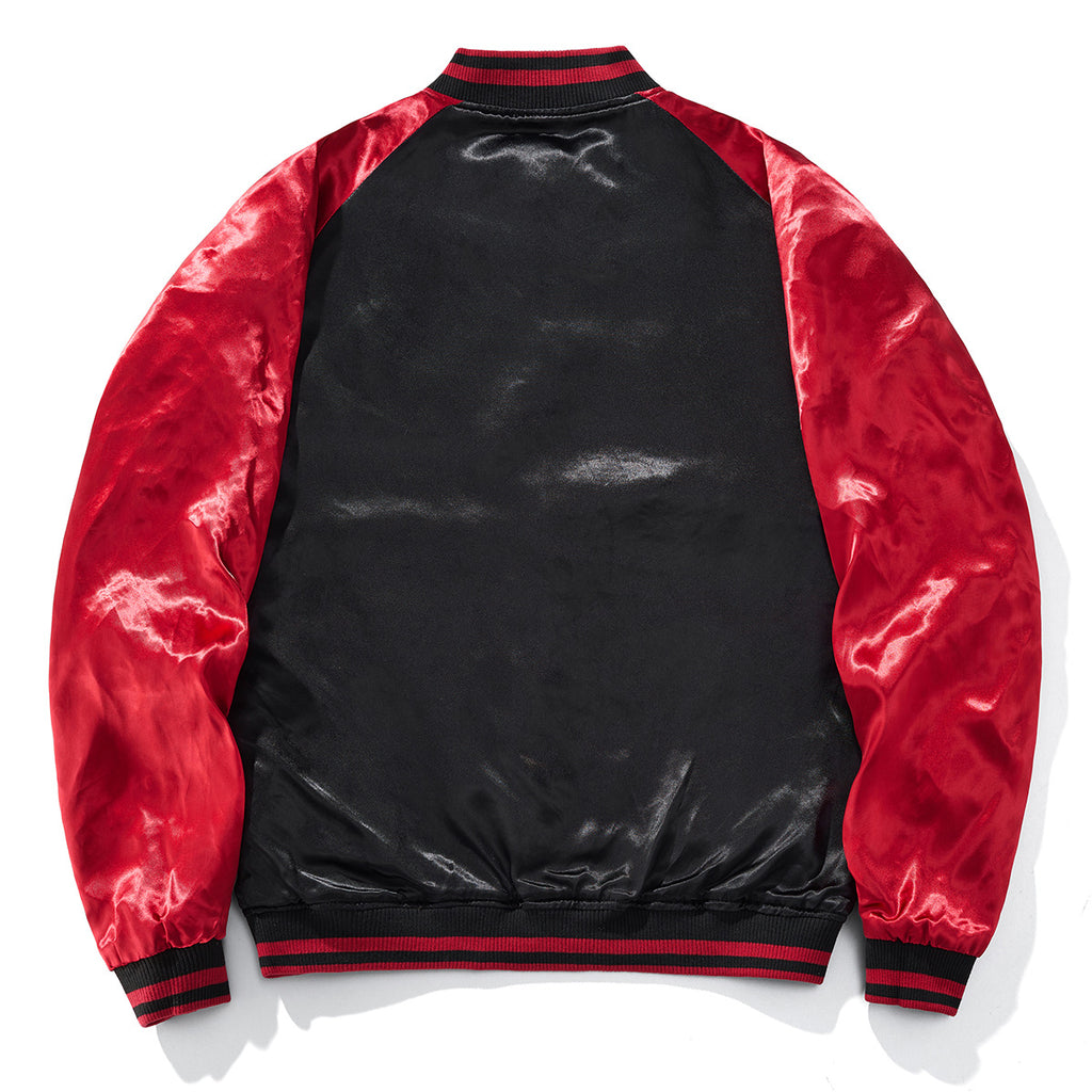Mens Loose Fit Polyester Embroidered Chinese Style Jacket