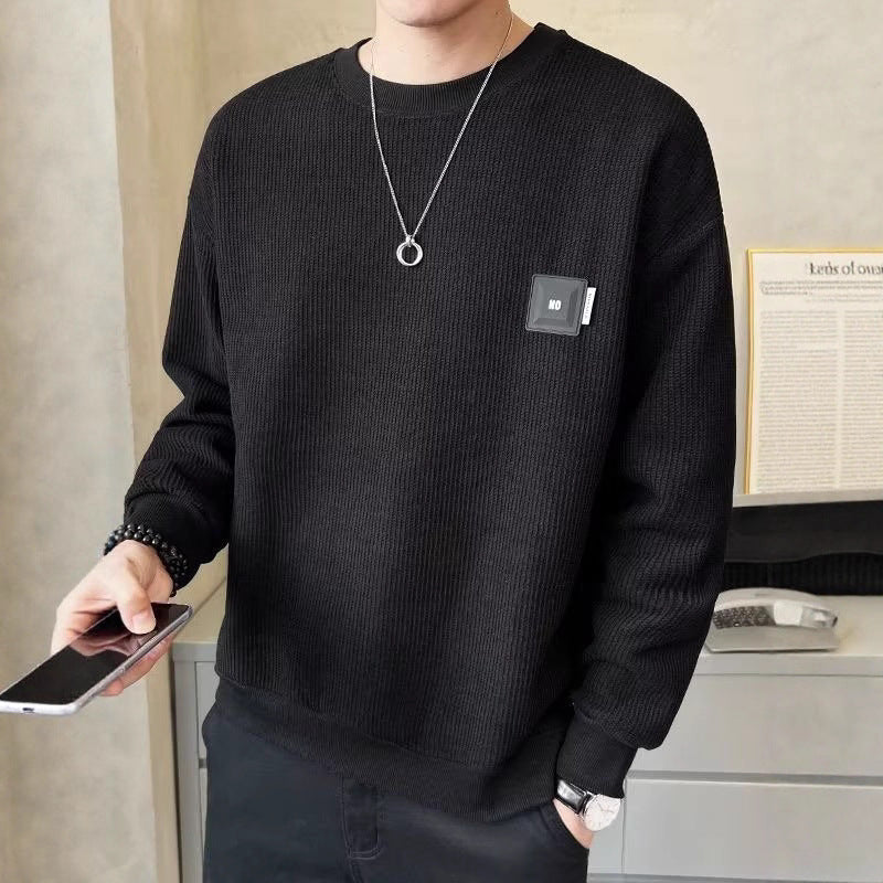 Men's Round-Neck Autumn Long-Sleeve Sweater