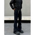Retro Rivet And Raw-edge Designer Jeans From Europe And America