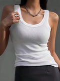 Women's Round-neck Versatile Sleeveless Top