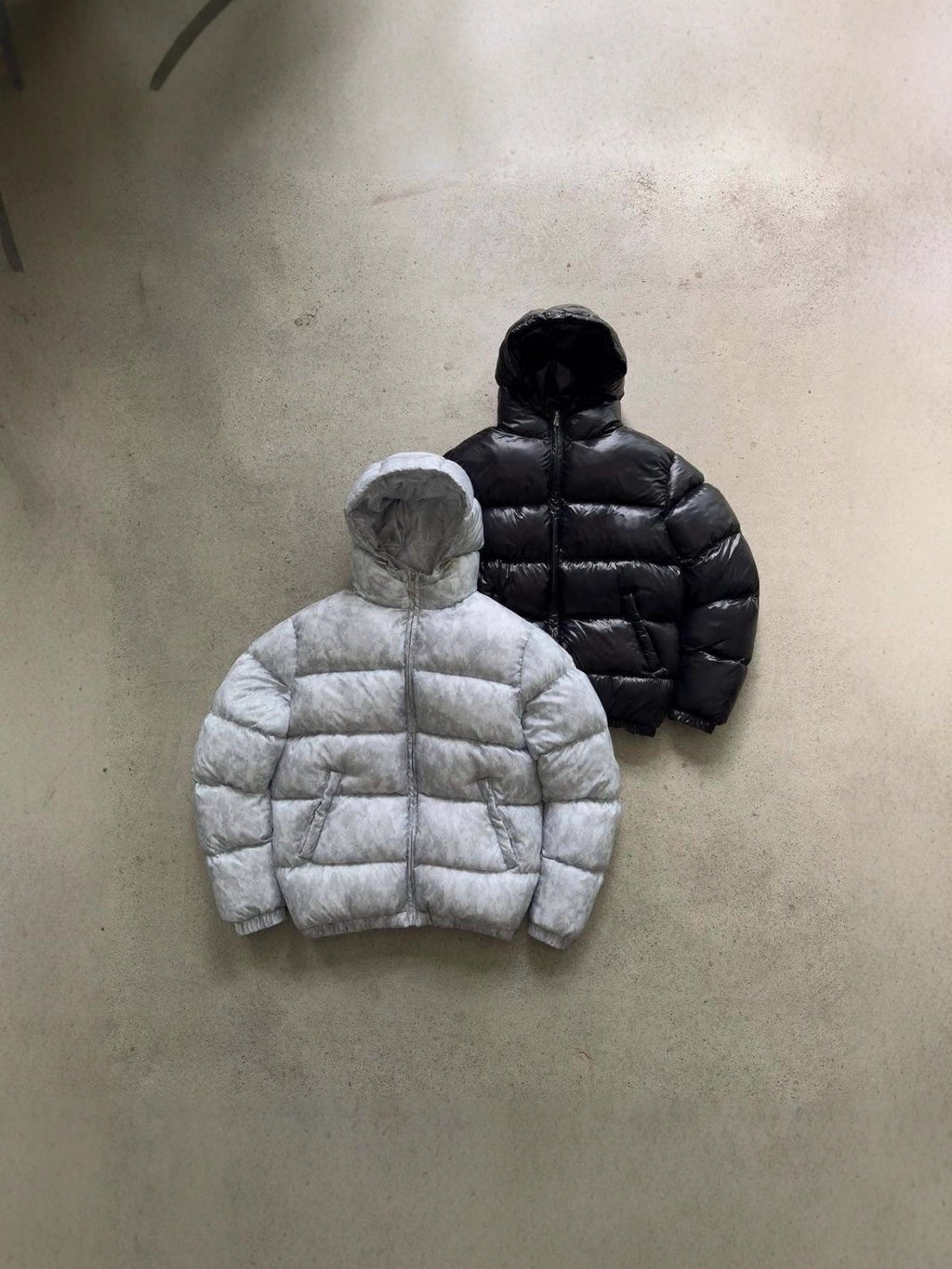 Mens And Womens Cotton-padded Hooded Jackets